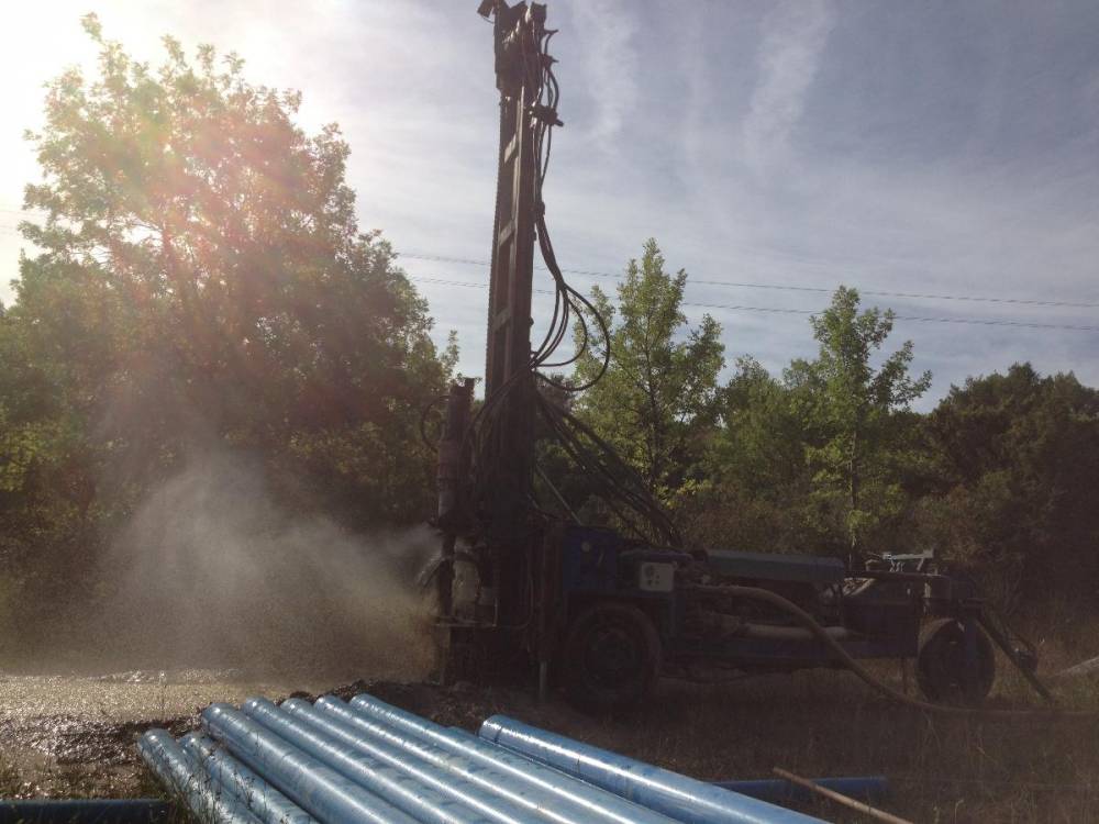 forage maxime - foreuse en action