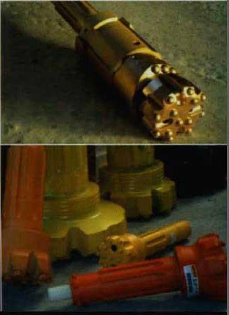 forage maxime - différents embouts pour foreuse