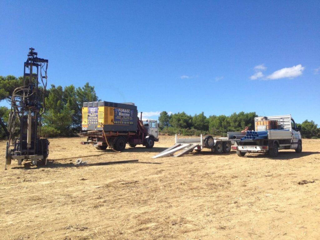 forage maxime - foreuse et engin de chantier