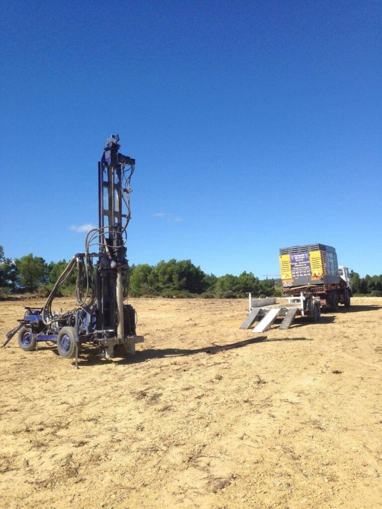 forage maxime - foreuse et engin de chantier