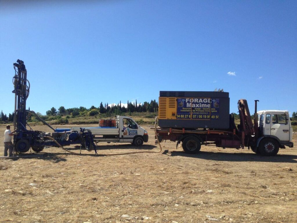 forage maxime - foreuse et engin de chantier