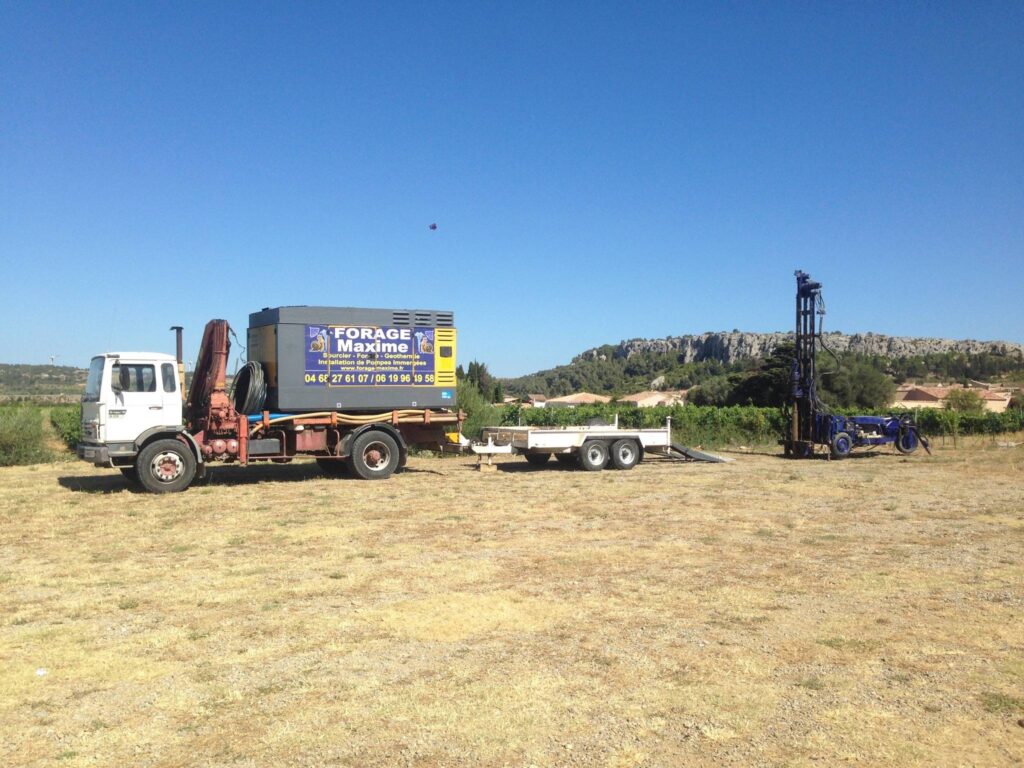 forage maxime - foreuse et engin de chantier